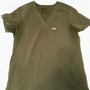 FIGS Moss Catarina - One-Pocket Scrub Top